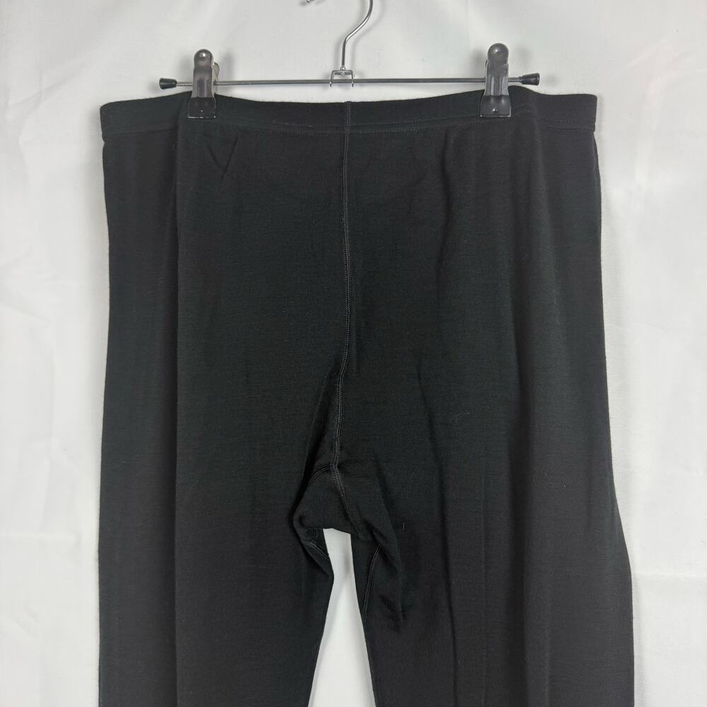 Minus 33 Women's Black Superfine Merino Wool Mid Weight Layering Bottoms NWT XXL - Picture 4 of 12